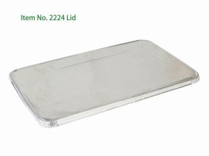 Full Size Aluminum Foil Steam Table Pan with Lid Disposable Food Storage Baking Tray