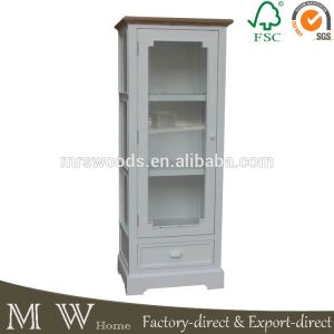 Tall Narrow Glass Display Cabinet With Doors