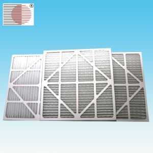 High Efficiency Industrial Paper Frame Box Type Air Filter