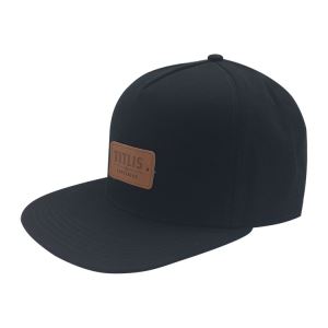 Cotton Twill High Profile Structured Front 5 Panel Trukcer Cap with Embroidery Eyelet