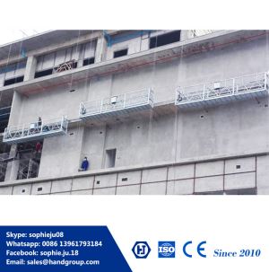 Building Construction Cleaning Machine Cradle System High Rise Suspended Work Platform
