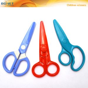 Children Safe Blunt Full Plastic Scissors