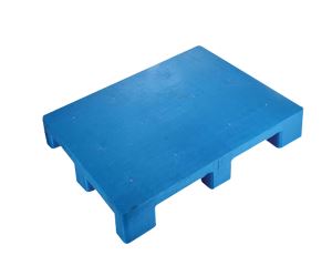 HDPE Single Faced 9 Feet Flat Industrial Plastic Pallet