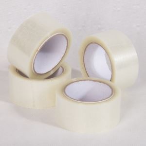 Self Adhesive Tape with Strong Adhesive of Clear Yellowish Brown for Carton Sealing