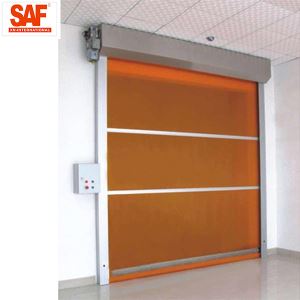 Fast Shutter Door With PVC Roll Up For Clean Area