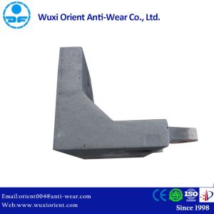 Crusher Parts High Mn Steel Coal Mill End Liners
