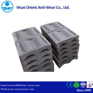 High Chromium Cast Iron Mill End Lining without Crack and Cool Lap Defects