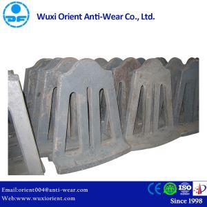 Impact Resistant High Mn Steel Coal Mill Wavy Liners