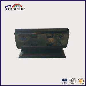 Rubber Track Plate with 4 Side Holes