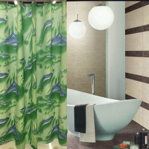 Polyester Satin Shower Curtain WS-814