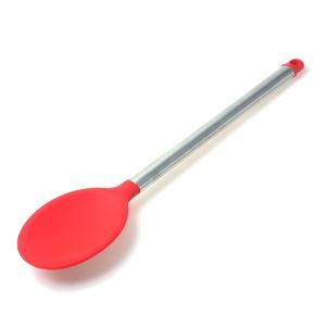 Silicone Spoon With Stainless Steel Handle