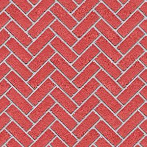 Red Herringbone Mosaic Tiles