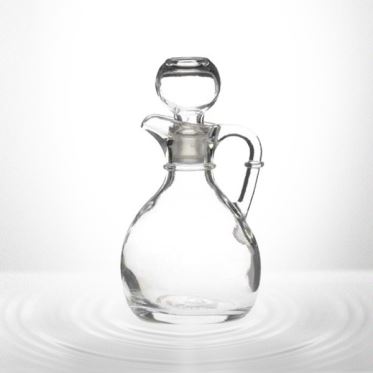 Glass Vinegar Bottle with Stopper