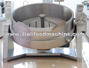 Steam Jacketed Kettle with Mixer