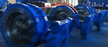 600LB Flanged Triple Offset Butterfly Valve