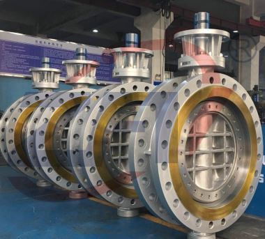 B16.47 Flanged Triple Offset Butterfly Valve