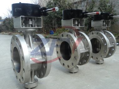 PN64 Flanged Triple Eccentric Butterfly Valve