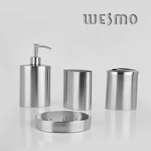 Comtemporary Design Stainless Steel Bathroom Set