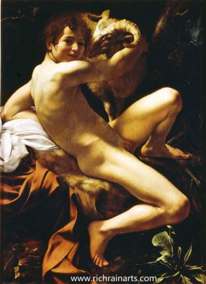 Masterpiece Oil Painting Nude Man Portrait