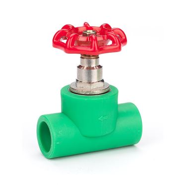 PPR Stop Valve with Iron Handle