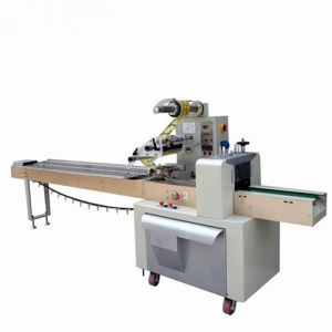Chocolate Coated Wafter Flow Wrapping Packaging Machine