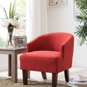 Comfortable Solid Wood Pure Color Sofa Chair