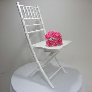 White Folding Chiavari Chair