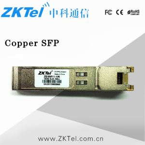 Copper SFP 10/100/1000BASE-T RJ45 0-70C ZKTel -Copper-SFP
