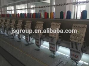 928 28 Heads Computerzied Embroidery Machine in Pakistan Flat with Sequin & Easy Cording