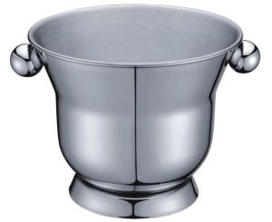 IB087 1L Stainless Steel Barware Ice Bucket Wine Cooler Beer Cooler With Handle