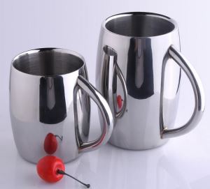 MM008 8oz, 10oz, 16oz Double-walled Beer Cup Moscow Mule Mug Mike Cup Coffee Cup Good Quality