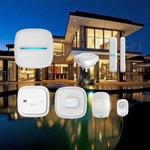 RF Or Zigbee Wireless Smart Home Burglar Security Alarm System