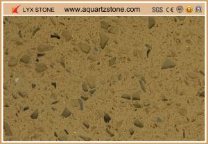 Yellow Engineered Stone quartz surface low prices bristo blue quartz