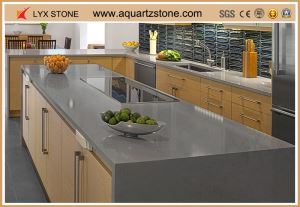 Grey color quartz silestone quartz countertop fabricators mass production