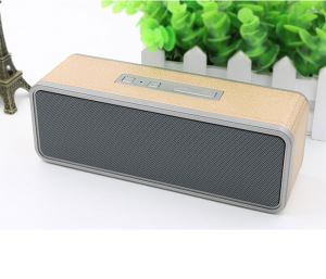 2017 New Products Stereo Double Horns Speaker Hands-free Rechargeable Portable Wireless Laptop Bluetooth Speaker With FM Radio Microphone For Mobile Phone