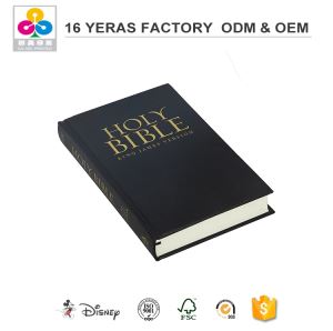 Customized High Quality Hardcover Holy Bible Book Printing With Foil Stamping