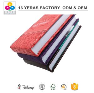 Customized High Quality Hot Debossing PU Leather Cover Notebook Printing