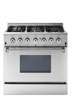 36 inch freestanding gas cooker 6 burners stainless steel gas cooker with oven