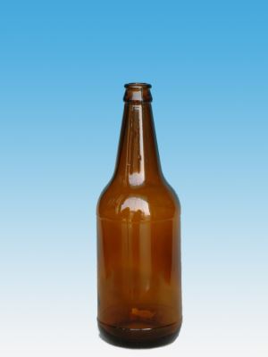 Amber Beer Glass Bottle