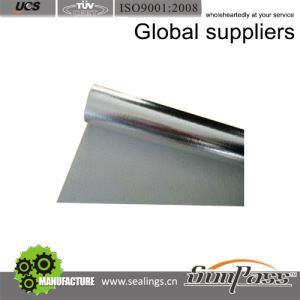 Conductivity Fiberglass Cloth Coated Aluminium Foil Insulation Glass Fiber Fabric