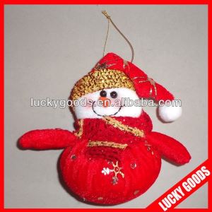 Red Color Happy Christmas Doll
