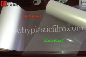 Glossy&Matte Transparent Polyester(PET) Thermal Laminating Film