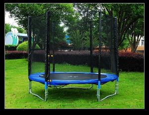 8ft Trampoline With Enclosure Net