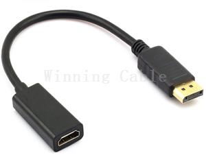 Displayport to HDMI FEMALE Cable
