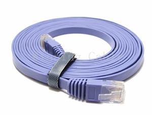 Flat Cat6 32AWG UTP Ethernet Network Patch Cable