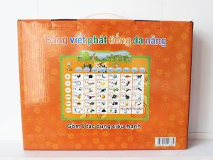 Multi-function Sound Board Learning Vietnamese Early Education Wall Chart Toy