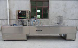 Automatic Sauce and Liquid Cuped Filling Sealing and Packing Machine