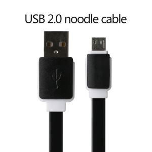 Wholesale Remax Ugreen Custom Flat Micro USB Phone Charger Data Cable for Samsung Android Mobile Phone