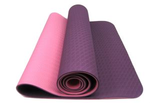 6mm Yoga mat Double layer Eco-friendly Fitness yoga mat