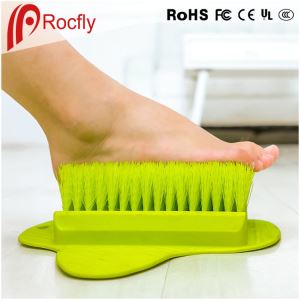 Bathroom Foot Brush Cleaning Massage Brush Scrubber With Sucker Feet Care Tool